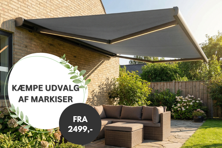 Find det store udvalg af markiser her