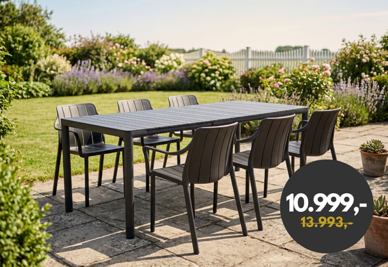 Nardi Tevere Tiberina Havem&oslash;bels&aelig;t - 90x147/211 - Antracit