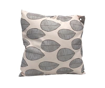 Pyntepude 45x45 cm - Leaf Beige 