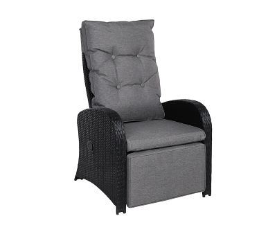 Comfy Luksus Relax Loungestol - Sort