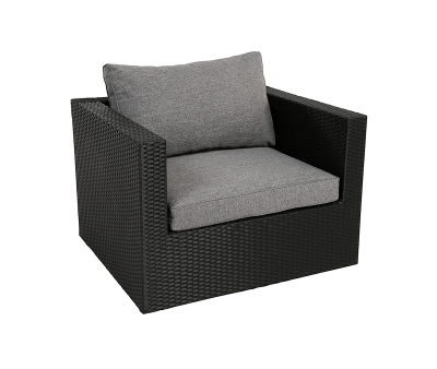 Billy Loungestol inkl. EASY DRY hynder - Sort