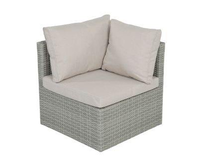 Isla Hjørnemodul inkl. EASY DRY hynder - Lys Grå