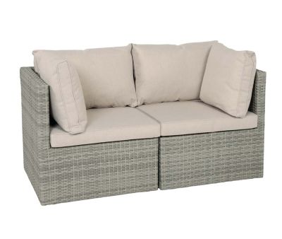 Isla 2-personers modulsofa inkl. EASY DRY hynder - Lys Grå