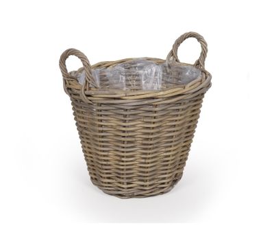 Fletkurv Ø35 cm - Naturrattan