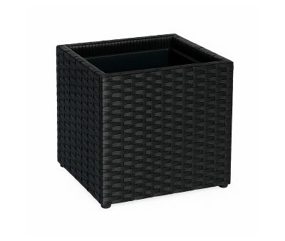 Cubik Plantekrukke 50x50x50 cm - Sort