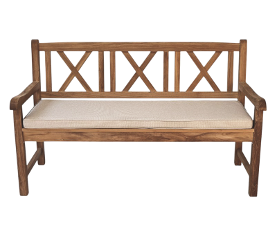 Elise 3 Personers Bænkhynde EASY DRY - Lys Sand/Grå Struktur