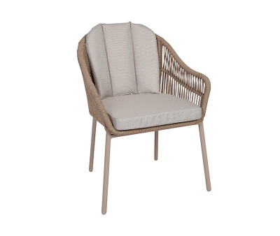 Aya Stabelstol inkl. EASY DRY hynder - Sandy Grey