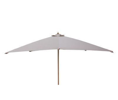 Sally Markedsparasol 3x3 - Lys Sand / Grå