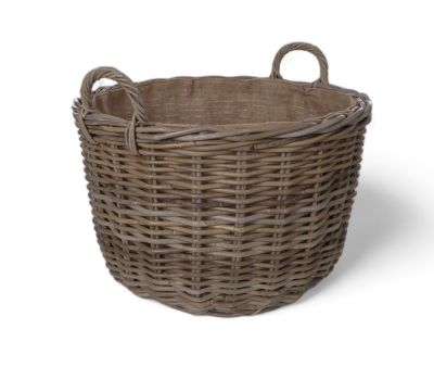 Fletkurv - Naturrattan - Ø44 cm