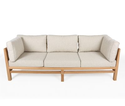 Colorado Teak 3 pers. sofa - m/Aspen QuickDry hynder