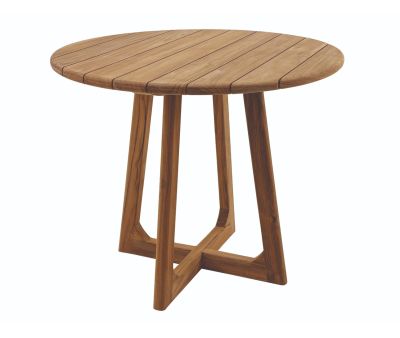 Fiji Teak Havebord - Ø90 cm