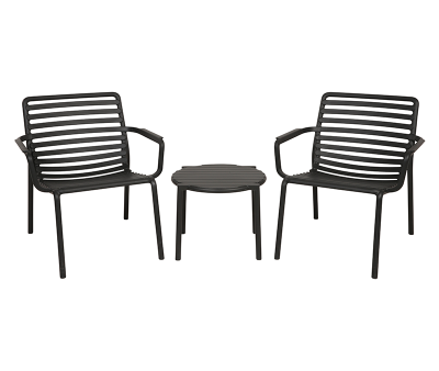 Nardi Doga Loungesæt - Antracit