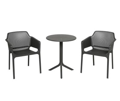 Nardi Spritz Net Cafesæt Ø60 - Antracit