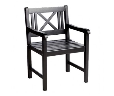 Dragør faststol - Sort