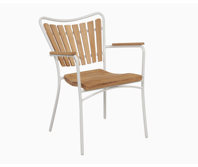 Søndervig stabelstol - Hvid