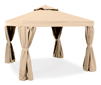 Luxus Pavillon 3x3 meter - Beige