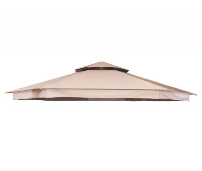 Ekstra tag til Luxus 6 kantet Ø400 Pavillon - Beige