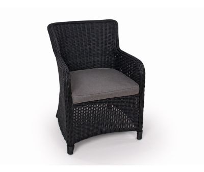 Rio Spisestol m/ EASY DRY hynde - Sort
