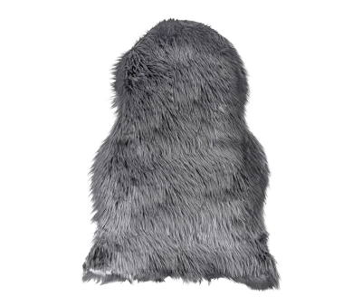 Lammeskind Imiteret 50x85 cm - Grå