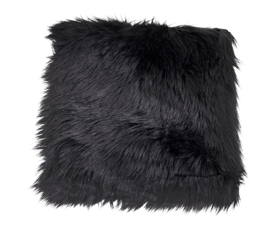 Lammeskindshynde Imiteret 40x40 cm - Sort