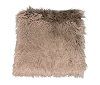 Lammeskindshynde Imiteret 40x40 cm - Mushroom