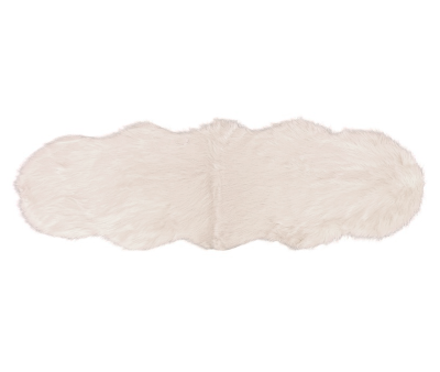 Lammeskind Imiteret 60x180 cm - Natur