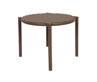 Nardi Doga loungebord Ø50 - Tabacco