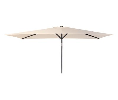 Alu Parasol Rektangulær 150x250 cm - Natur