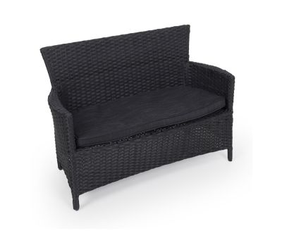 Mini Manila Børne Bænk sort