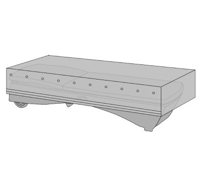 Overtræk Solvogn 202x74x30 cm.