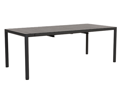 Nardi Tevere udtræksbord 100x210/275 - Antracit