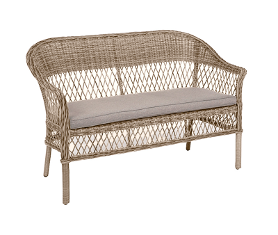 Orø Havebænk med hynde - Mocca