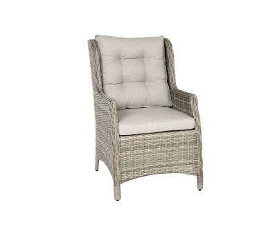 Rio Loungestol m/ EASY DRY hynder - Lys Grå 