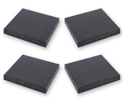 Fliser til hængeparasol - 4 stk. - Sort / Antracit