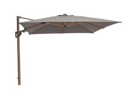 Cane-line Hyde Hængeparasol 3x3 meter - Trælook / Taupe