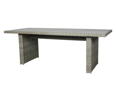 Rio havebord 94x210 - Grå