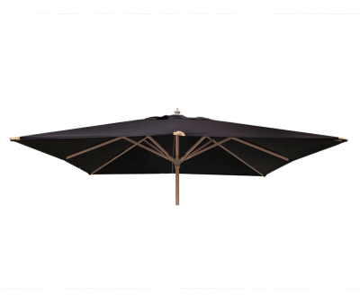 Sally Markedsparasol 3x3 - Sort