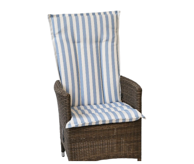 Aston Paris Positionshynde - Blå/Hvid Stribet