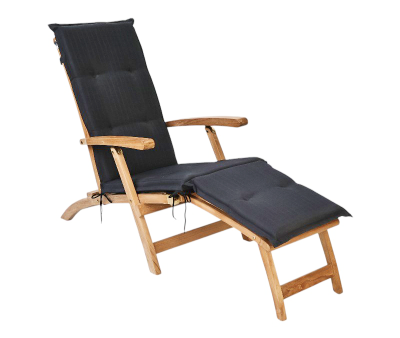 Dækstolshynde Check - Sort