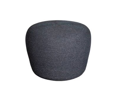 Cane-line Circle fodskammel lille konisk - Mørk Grå