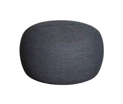 Cane-line Circle fodskammel stor - Mørk Grå