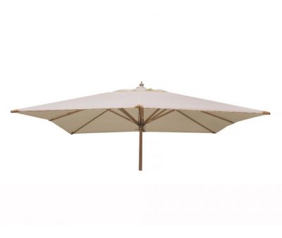 Sally Markedsparasol 250x250 med tilt - Natur