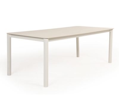 Karen Havebord 99,5 x 210 cm - Gråhvid