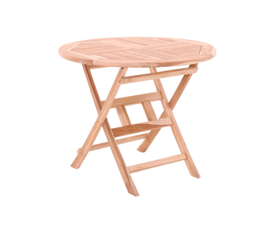 Møen foldebord Ø90 - Classic Teak