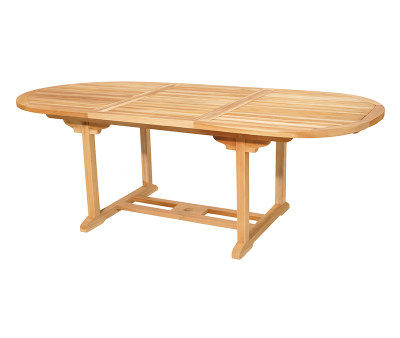 Marina udtræksbord 100x180/240 - Classic Teak