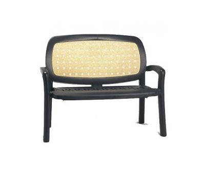 Nardi Arena Bænk - Beige / Antracit