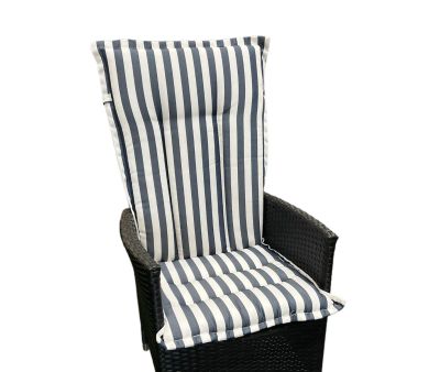 Aston Paris Positionshynde - Mørk Blå/Hvid Stribet