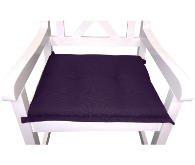 Aston Sædehynde 45x50 - Lilla/Sort Struktur