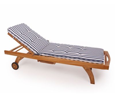 Aston Solvognshynde - Blå/Hvid Stribet