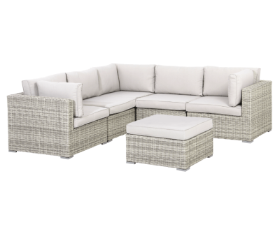 Rio Modul Loungesæt - Lys Grå